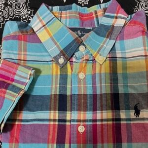 Ralph Lauren Multicolor Plaid Shirt